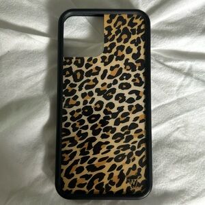Leopard print wildflower iPhone 13 Pro Max case